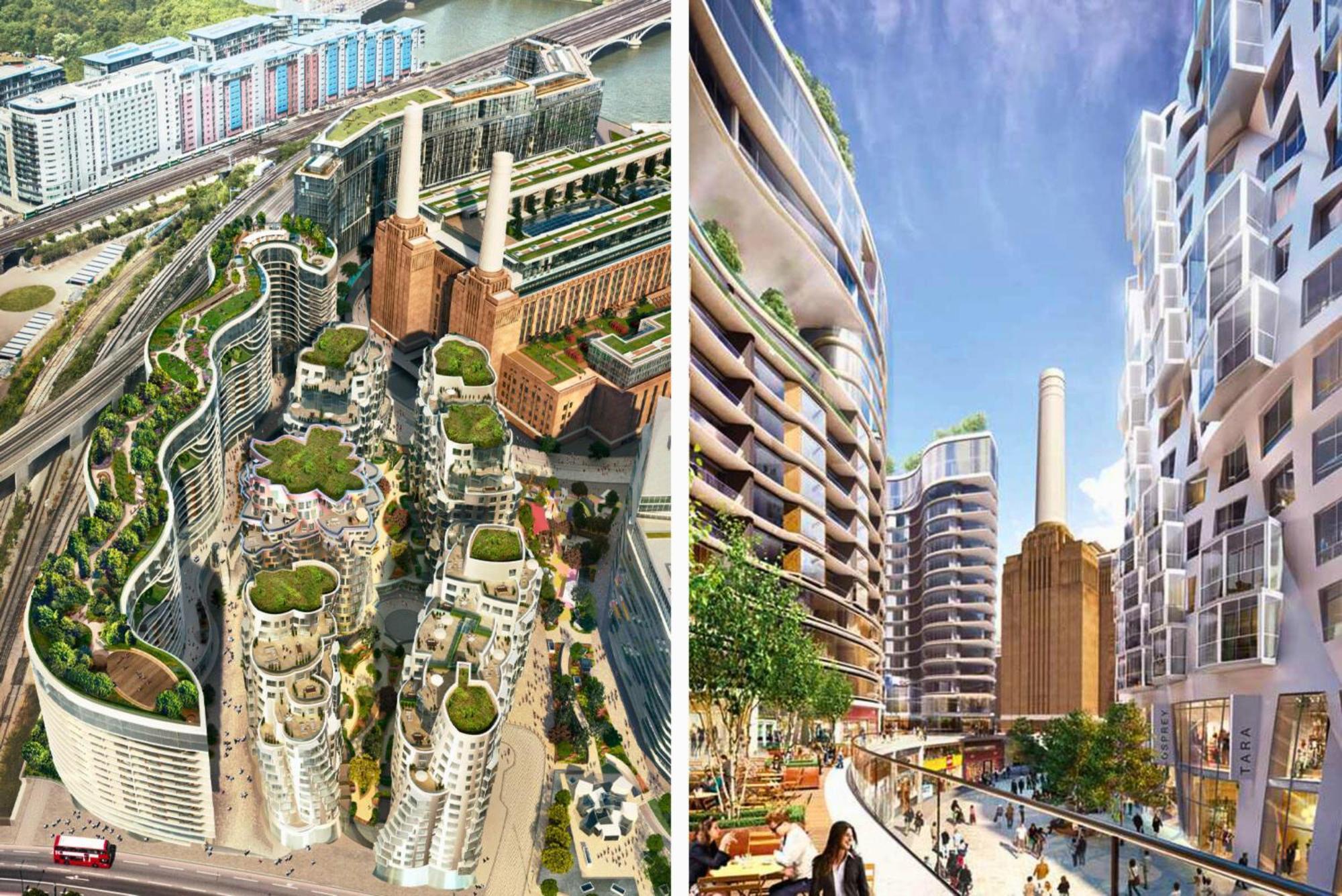 Battersea Power Station - Winter Garden Balcony & 1Gb Wifi - Luxurylondonstays エクステリア 写真